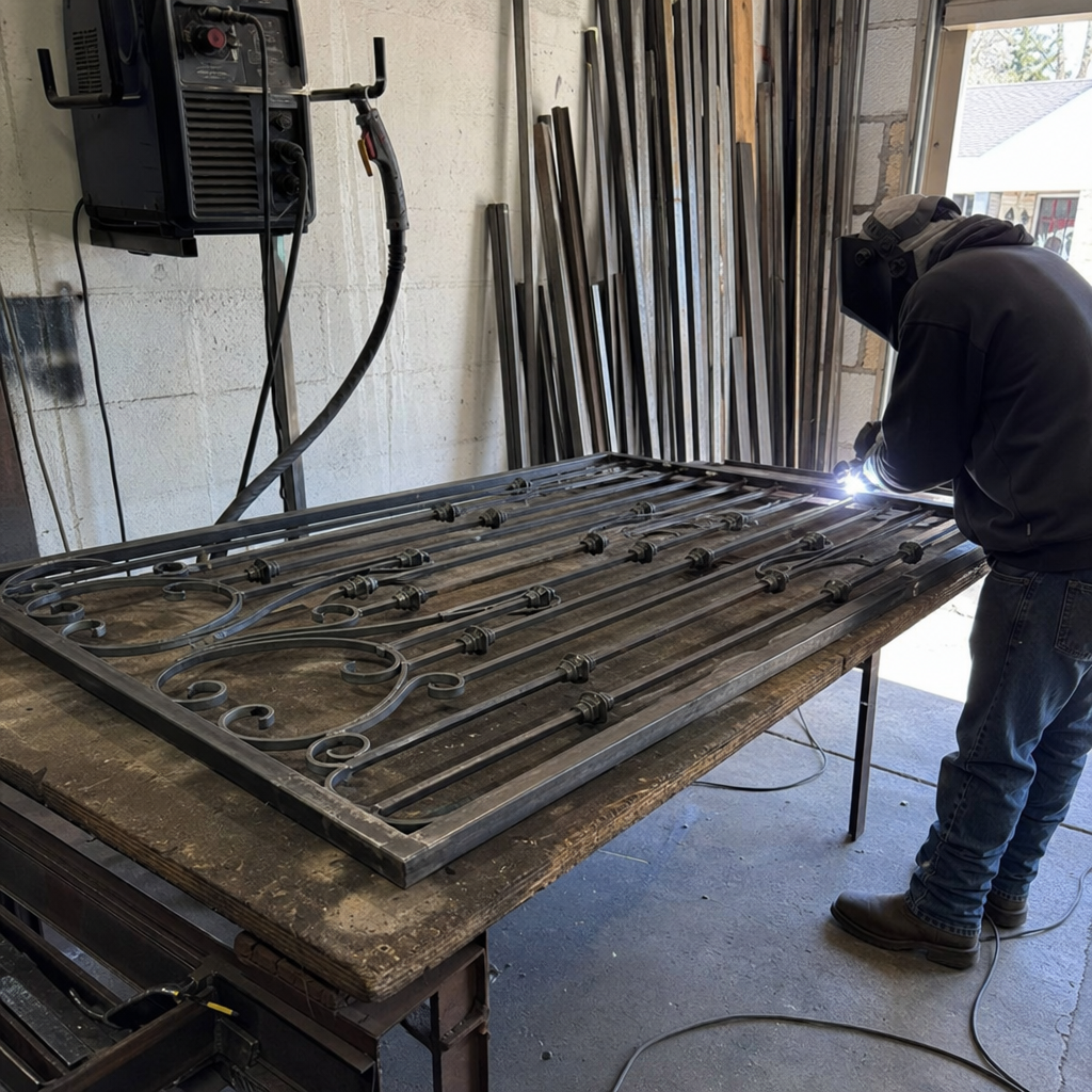 professional welding custom iron gate and metalwork repairs in Kearney, KS